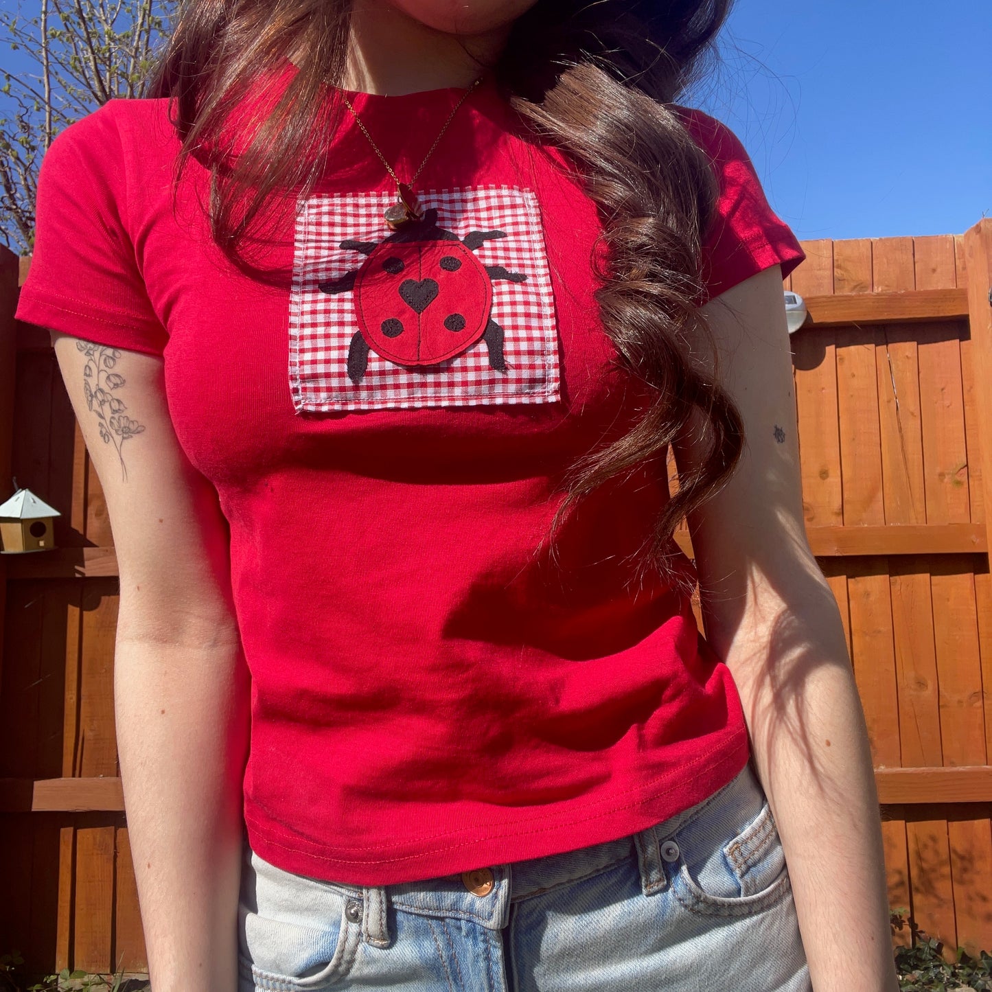 Ladybird baby tee
