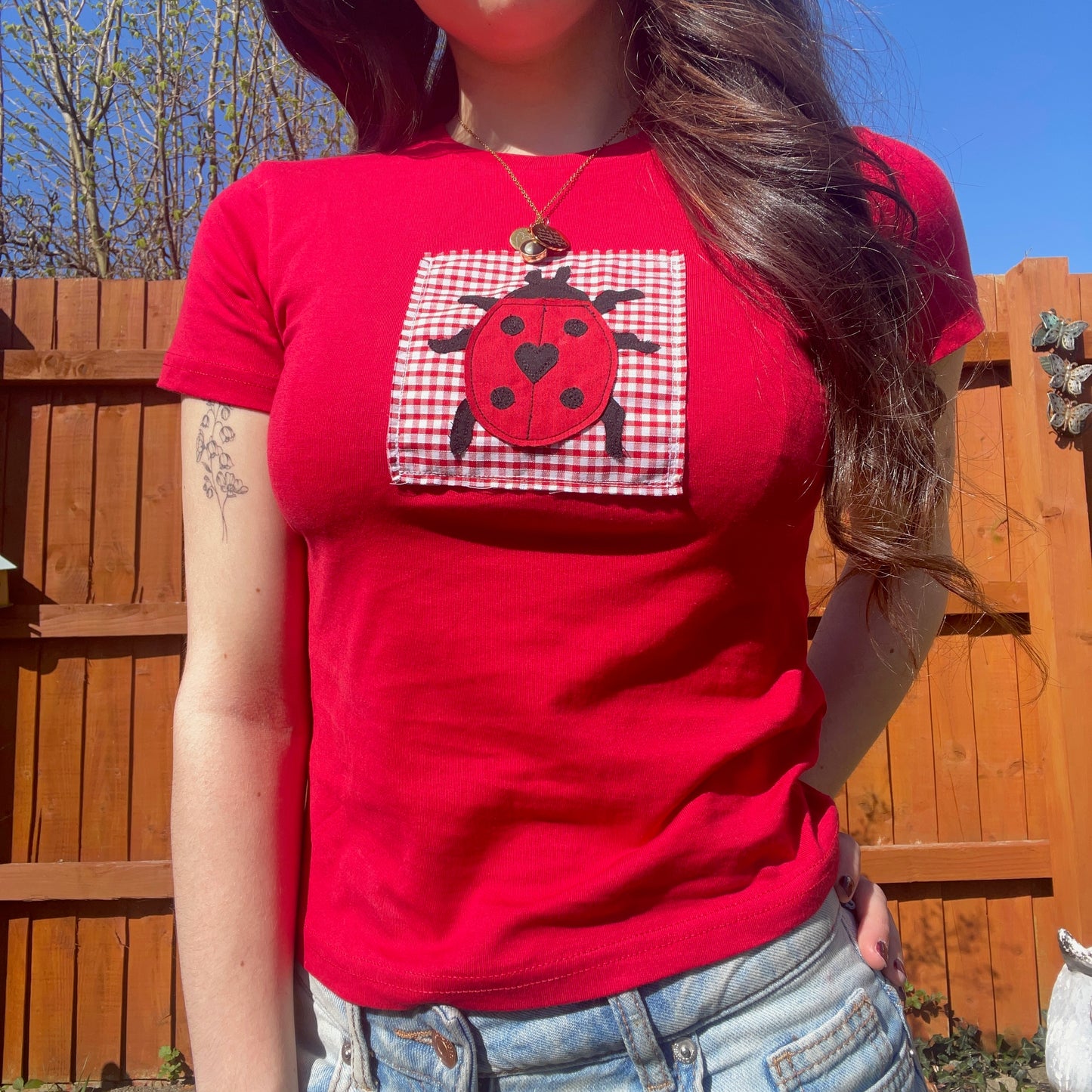Ladybird baby tee