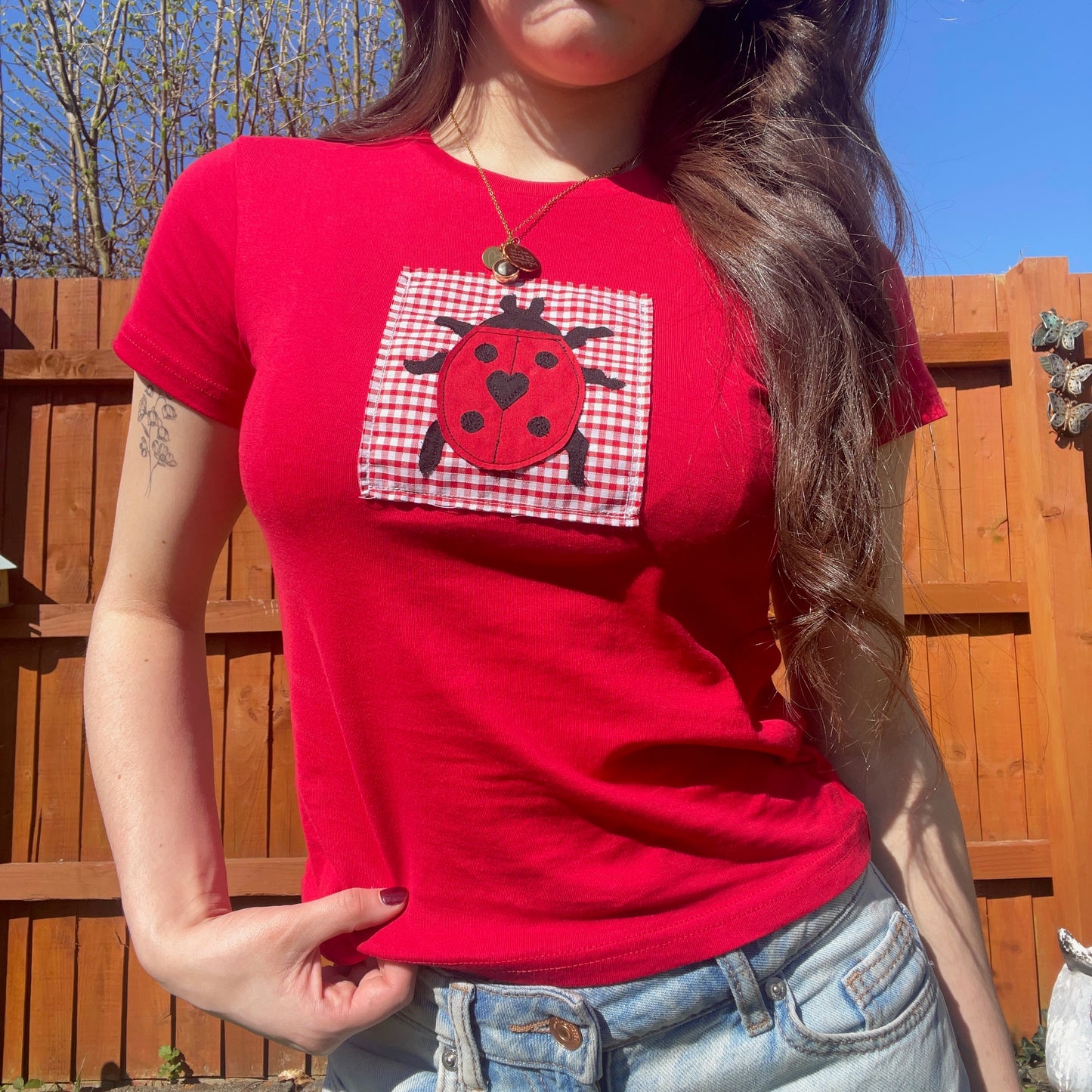 Ladybird baby tee