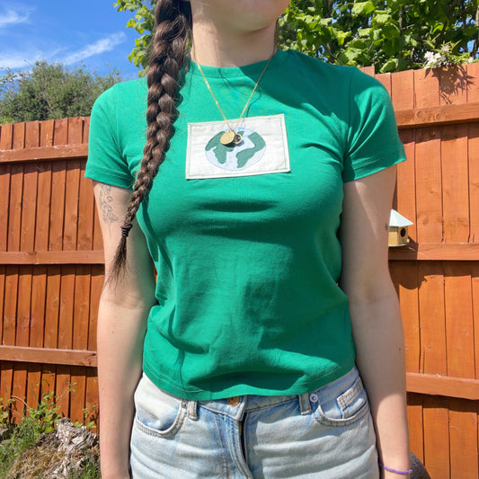 Earth baby tee