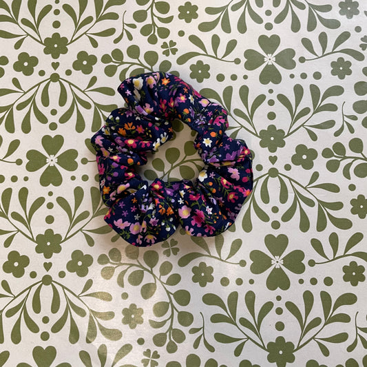 floral scrunchie