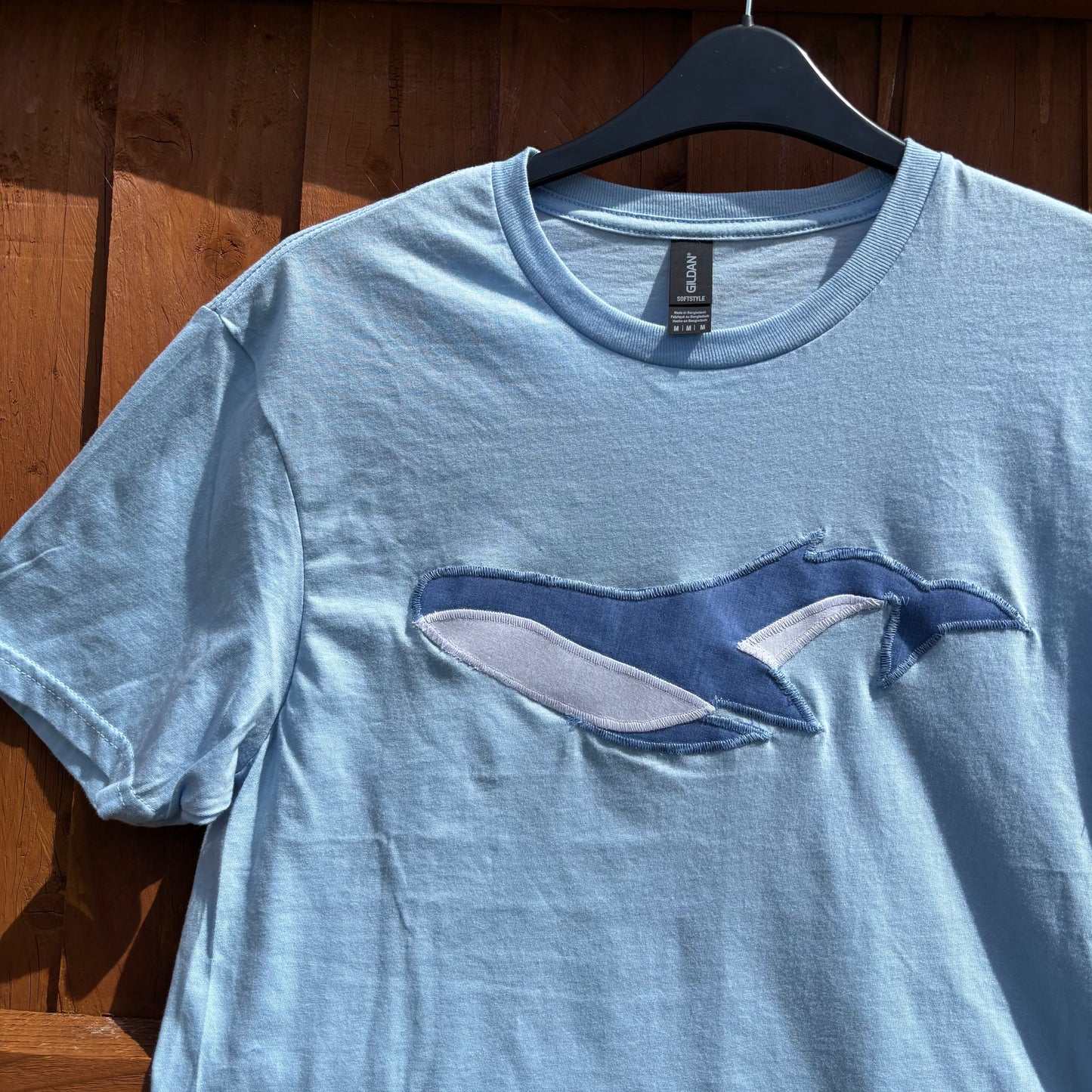 blue whale tee